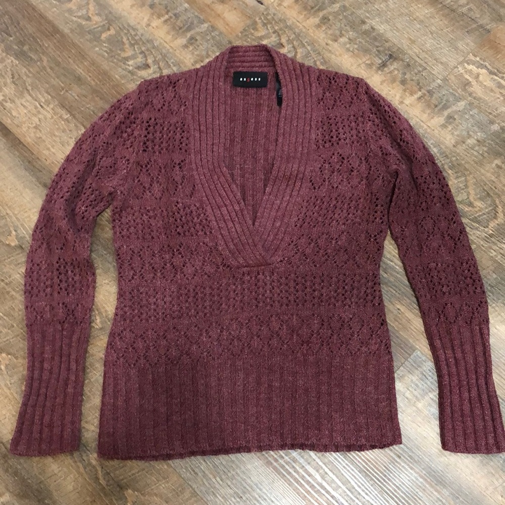 Axcess open knit sweater